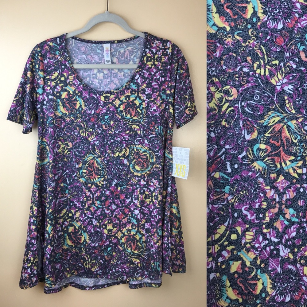 LuLaRoe XXS Perfect T tunic t-shirt